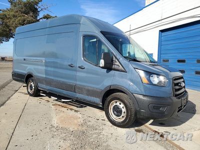 Czwarte zdjęcie samochodu z boku: 2020 FORD TRANSIT T-250 EL HIGH ROOF DELIVERY VAN VIN:1FTBR3X81LKB09569 - miniatura