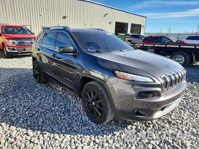 Czwarte zdjęcie samochodu z boku: 2015 JEEP CHEROKEE LIMITED VIN:1C4PJMDS1FW790199 - miniatura
