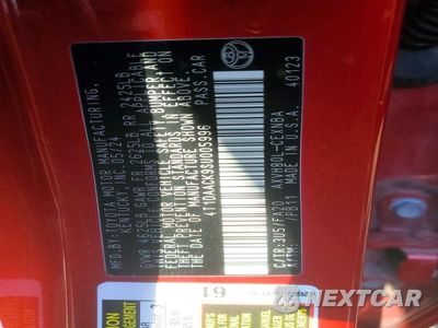 Zdjęcie 12 z 12 samochodu: 2025 TOYOTA CAMRY LE VIN:4T1DAACK9SU005996 - miniatura