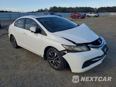 Czwarte zdjęcie samochodu z boku: 2015 HONDA CIVIC EX VIN:19XFB2F81FE058034 - miniatura