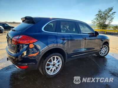 Trzecie zdjęcie samochodu z tyłu: 2013 PORSCHE CAYENNE S HYBRID VIN:WP1AE2A26DLA14912 - miniatura