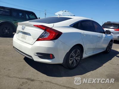 Trzecie zdjęcie samochodu z tyłu: 2017 HONDA CIVIC EX VIN:2HGFC1F39HH654853 - miniatura