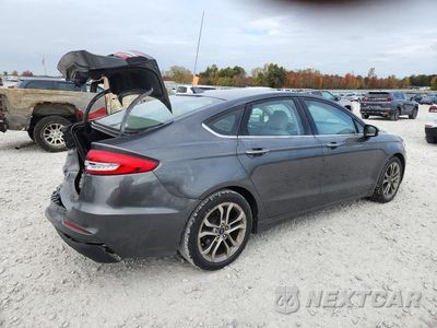 Trzecie zdjęcie samochodu z tyłu: 2020 FORD FUSION SEL VIN:3FA6P0CD6LR128337 - miniatura
