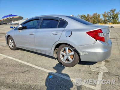 Drugie zdjęcie samochodu z przodu: 2012 HONDA CIVIC NATURAL GAS VIN:19XFB5F51CE002078 - miniatura