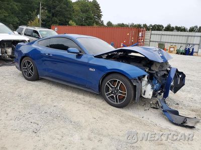Czwarte zdjęcie samochodu z boku: 2022 FORD MUSTANG GT VIN:1FA6P8CFXN5129741 - miniatura