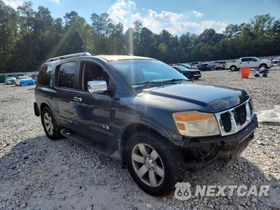 Czwarte zdjęcie samochodu z boku: 2008 NISSAN ARMADA SE FFV VIN:5N1BA08D38N606528 - miniatura