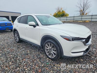 Czwarte zdjęcie samochodu z boku: 2021 MAZDA CX-5 GRAND TOURING VIN:JM3KFBDM1M0466484 - miniatura