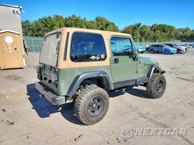 Trzecie zdjęcie samochodu z tyłu: 1997 JEEP WRANGLER / TJ SAHARA VIN:1J4FY49SXVP496853 - miniatura
