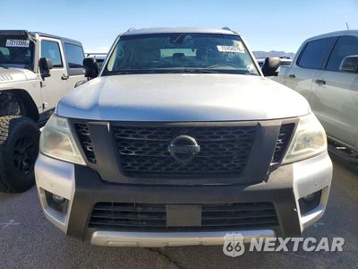 Piąte zdjęcie samochodu w środku: 2017 NISSAN ARMADA PLATINUM VIN:JN8AY2NC9H9500231 - miniatura