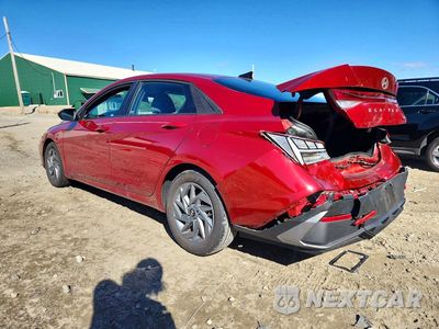 Drugie zdjęcie samochodu z przodu: 2025 HYUNDAI ELANTRA HYBRID BLUE VIN:KMHLM4DJ5SU168557 - miniatura