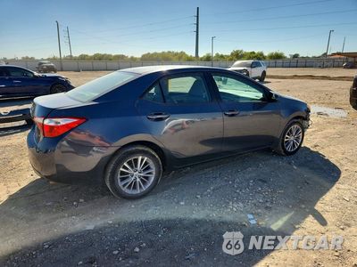 Trzecie zdjęcie samochodu z tyłu: 2014 TOYOTA COROLLA LE PLUS VIN:5YFBURHE8EP102578 - miniatura