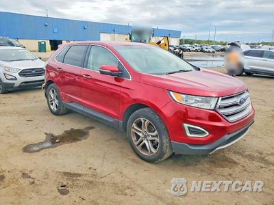 Czwarte zdjęcie samochodu z boku: 2017 FORD EDGE TITANIUM VIN:2FMPK3K93HBB14604 - miniatura