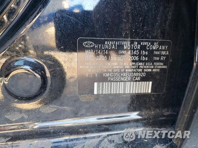 Zdjęcie 12 z 12 samochodu: 2014 HYUNDAI ELANTRA GT BASE VIN:KMHD35LHXEU188920 - miniatura