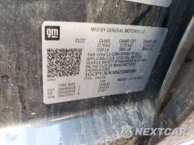 Zdjęcie 12 z 12 samochodu: 2022 CHEVROLET SILVERADO LTD K1500 LT-L VIN:1GCPYJEKXNZ188598 - miniatura