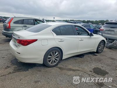 Trzecie zdjęcie samochodu z tyłu: 2016 INFINITI Q50 2.0T PREMIUM VIN:JN1CV7AR4GM253722 - miniatura