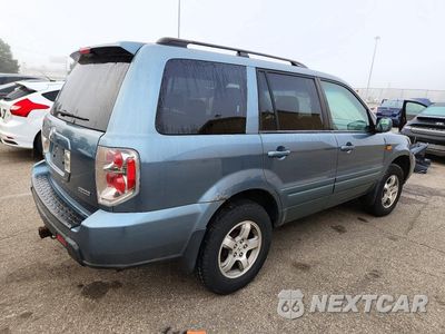 Trzecie zdjęcie samochodu z tyłu: 2007 HONDA PILOT EXL VIN:2HKYF18597H525157 - miniatura