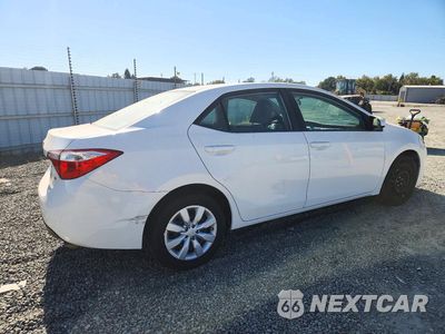 Trzecie zdjęcie samochodu z tyłu: 2016 TOYOTA COROLLA LE VIN:5YFBURHE2GP534862 - miniatura