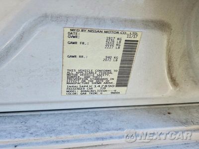 Zdjęcie 12 z 12 samochodu: 2018 NISSAN ALTIMA 2.5 SV VIN:1N4AL3AP4JC147890 - miniatura