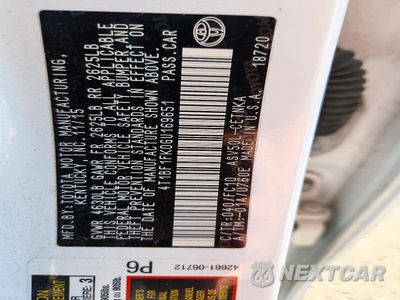 Zdjęcie 12 z 12 samochodu: 2016 TOYOTA CAMRY LE VIN:4T1BF1FK0GU169651 - miniatura