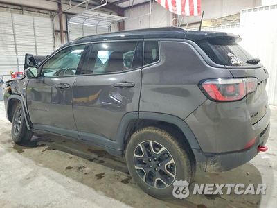 Drugie zdjęcie samochodu z przodu: 2019 JEEP COMPASS TRAILHAWK VIN:3C4NJDDB5KT620161 - miniatura