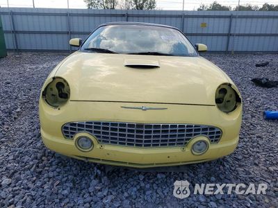 Piąte zdjęcie samochodu w środku: 2002 FORD THUNDERBIRD VIN:1FAHP60A92Y130475 - miniatura