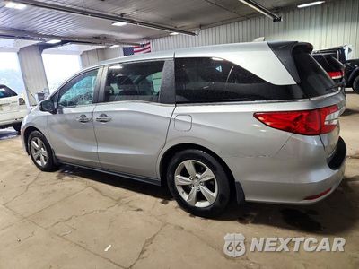 Drugie zdjęcie samochodu z przodu: 2018 HONDA ODYSSEY EXL VIN:5FNRL6H77JB083092 - miniatura