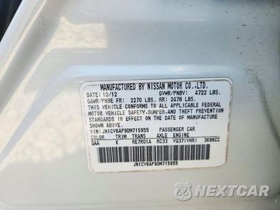 Zdjęcie 12 z 12 samochodu: 2013 INFINITI G37 SEDAN JOURNEY VIN:JN1CV6AP9DM715955 - miniatura