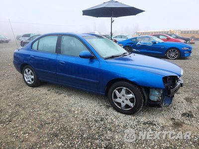 Czwarte zdjęcie samochodu z boku: 2005 HYUNDAI ELANTRA GLS VIN:KMHDN46D65U078122 - miniatura