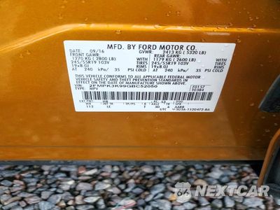 Zdjęcie 13 z 13 samochodu: 2016 FORD EDGE TITANIUM VIN:2FMPK3K99GBC52050 - miniatura