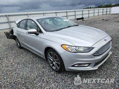 Czwarte zdjęcie samochodu z boku: 2017 FORD FUSION SE HYBRID VIN:3FA6P0LU5HR287146 - miniatura