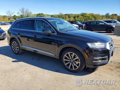 Czwarte zdjęcie samochodu z boku: 2018 AUDI Q7 PREMIUM PLUS VIN:WA1LAAF70JD005711 - miniatura