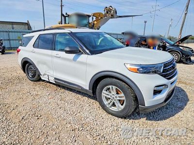 Czwarte zdjęcie samochodu z boku: 2020 FORD EXPLORER XLT VIN:1FMSK8DHXLGC26104 - miniatura