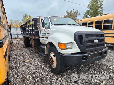 Czwarte zdjęcie samochodu z boku: 2007 FORD F750 SUPER DUTY VIN:3FRPF75Y17V512228 - miniatura
