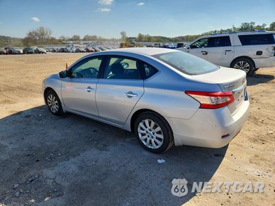 Drugie zdjęcie samochodu z przodu: 2013 NISSAN SENTRA S VIN:3N1AB7AP8DL686643 - miniatura