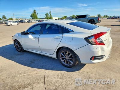 Drugie zdjęcie samochodu z przodu: 2019 HONDA CIVIC EXL VIN:19XFC1F77KE005072 - miniatura