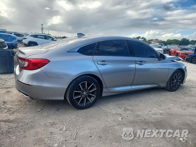 Trzecie zdjęcie samochodu z tyłu: 2022 HONDA ACCORD EXL VIN:1HGCV1F57NA041980 - miniatura