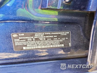 Zdjęcie 12 z 12 samochodu: 2016 BMW 328 XI SULEV VIN:WBA8E3G57GNT79337 - miniatura