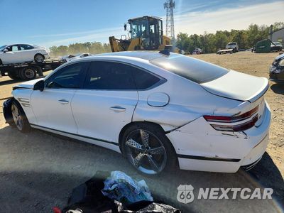Drugie zdjęcie samochodu z przodu: 2022 GENESIS G80 SPORT PRESTIGE VIN:KMTGB4SD7NU127443 - miniatura