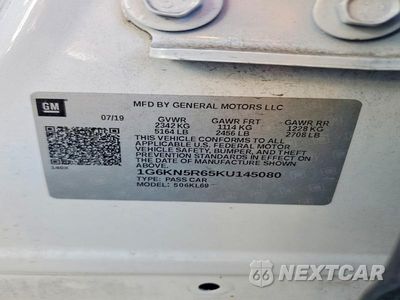 Zdjęcie 13 z 13 samochodu: 2019 CADILLAC CT6 SPORT VIN:1G6KN5R65KU145080 - miniatura