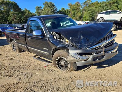 Czwarte zdjęcie samochodu z boku: 2002 CHEVROLET SILVERADO C1500 VIN:1GCEC14T82Z211341 - miniatura