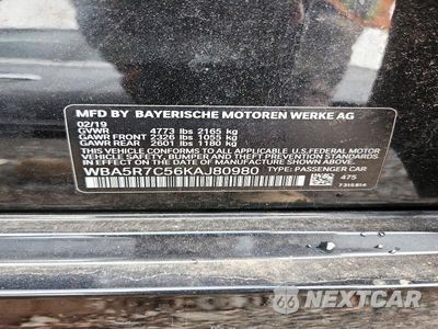 Zdjęcie 12 z 12 samochodu: 2019 BMW 330XI VIN:WBA5R7C56KAJ80980 - miniatura