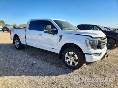 Czwarte zdjęcie samochodu z boku: 2021 FORD F150 SUPERCREW VIN:1FTFW1ED7MFC13119 - miniatura