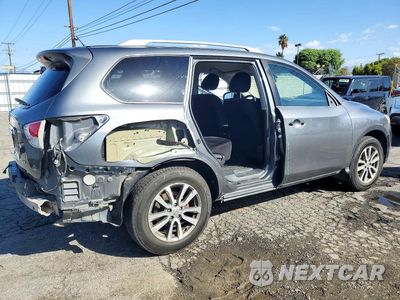 Trzecie zdjęcie samochodu z tyłu: 2015 NISSAN PATHFINDER SV VIN:5N1AR2MM1FC709297 - miniatura