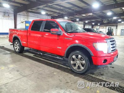 Czwarte zdjęcie samochodu z boku: 2011 FORD F150 SUPERCREW VIN:1FTFW1ET5BFB49506 - miniatura
