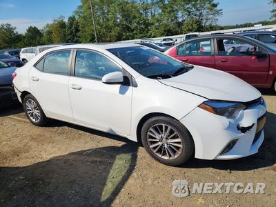 Czwarte zdjęcie samochodu z boku: 2015 TOYOTA COROLLA LE PLUS VIN:2T1BURHE1FC260228 - miniatura