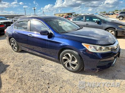 Czwarte zdjęcie samochodu z boku: 2016 HONDA ACCORD LX VIN:1HGCR2F31GA095724 - miniatura