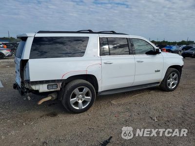 Trzecie zdjęcie samochodu z tyłu: 2019 CHEVROLET SUBURBAN C1500 LT VIN:1GNSCHKC4KR264172 - miniatura