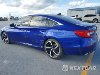 Drugie zdjęcie samochodu z przodu: 2022 HONDA ACCORD SPORT SE VIN:1HGCV1F43NA074885 - miniatura