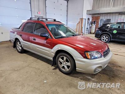 Czwarte zdjęcie samochodu z boku: 2003 SUBARU BAJA SPORT VIN:4S4BT62C437112995 - miniatura