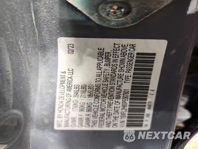 Zdjęcie 13 z 13 samochodu: 2023 HONDA CIVIC SPORT VIN:19XFL2H80PE007801 - miniatura